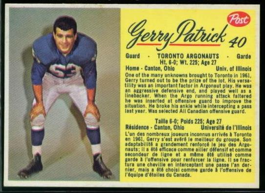 40 Gerry Patrick